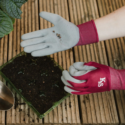 Kent & Stowe All Round Triple Pack Gloves Plum