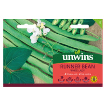 Runner Bean White Lady