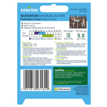 Unwins Nasturtium Seed Lovers Bundle