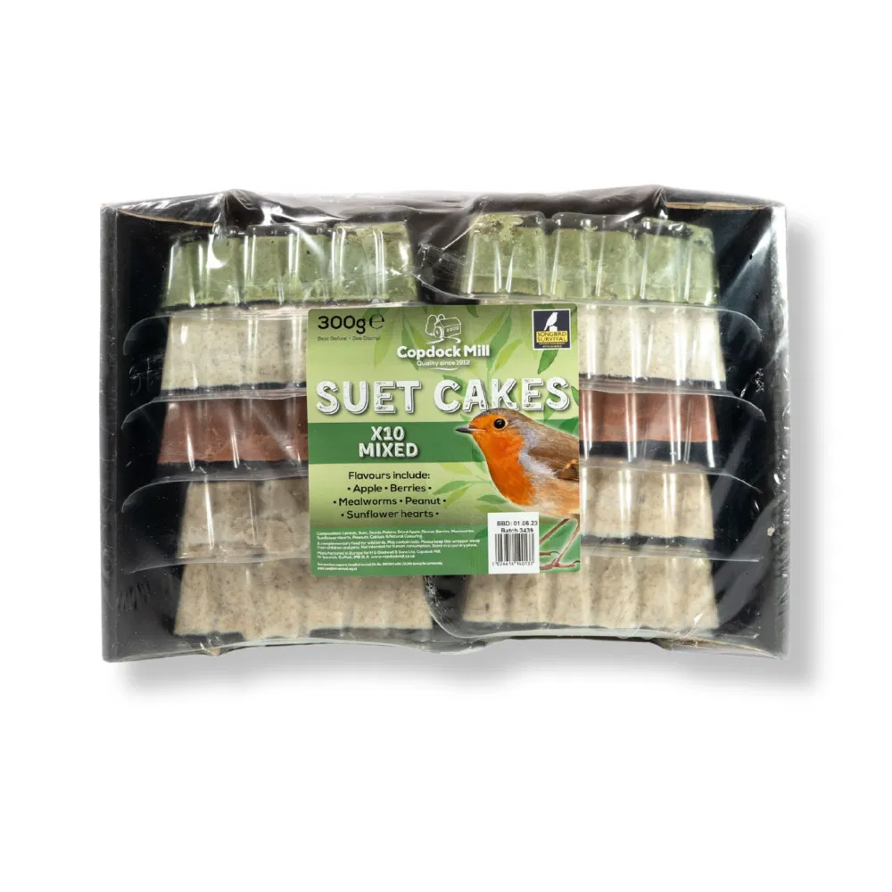 Copdock Mill Suet Cake Tray Mixed 10pk 3Kg