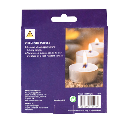 Zero In Citronella Tealight 18-Pack