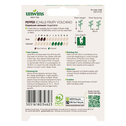 Pepper (Chilli) Fruity Volcano