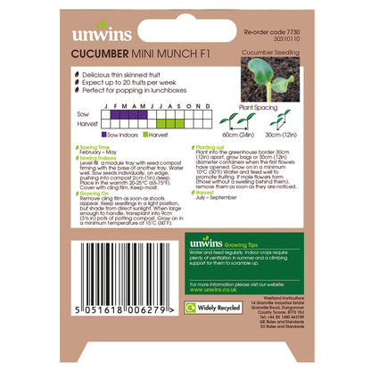 Cucumber Mini Munch F1
