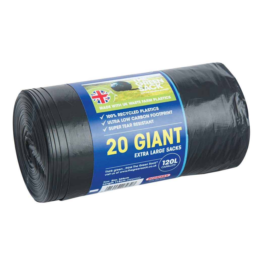 Bosmere Extra Large Sacks 120ltr 20pk