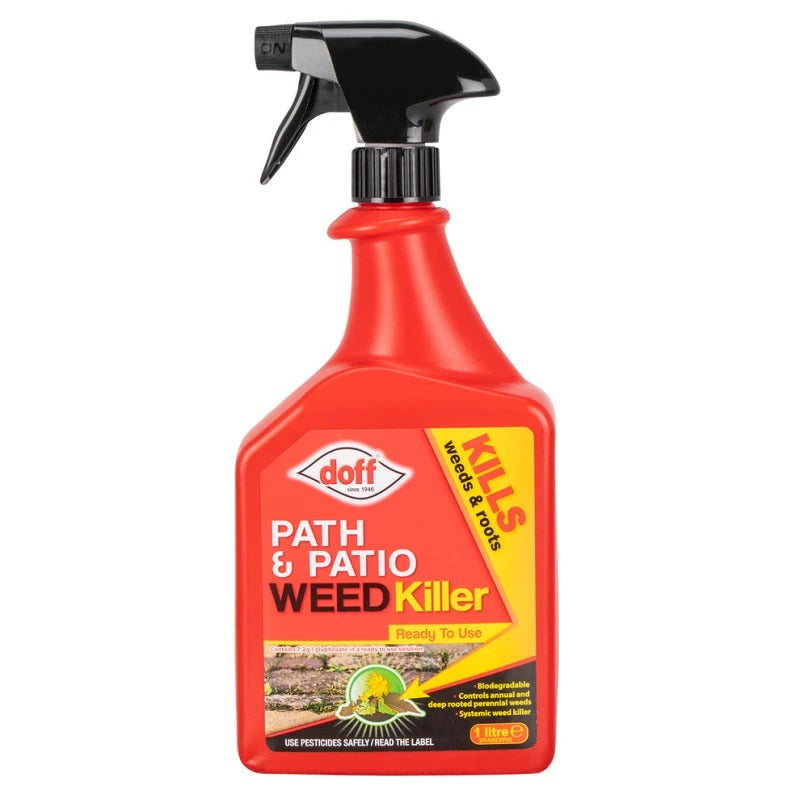 Doff Ready To Use Path & Patio Weedkiller - 1 litre