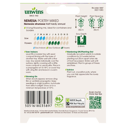 Nemesia Poetry Mixed