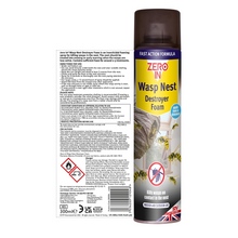 Zero In Wasp Nest Killer Foam - 300ml Aerosol