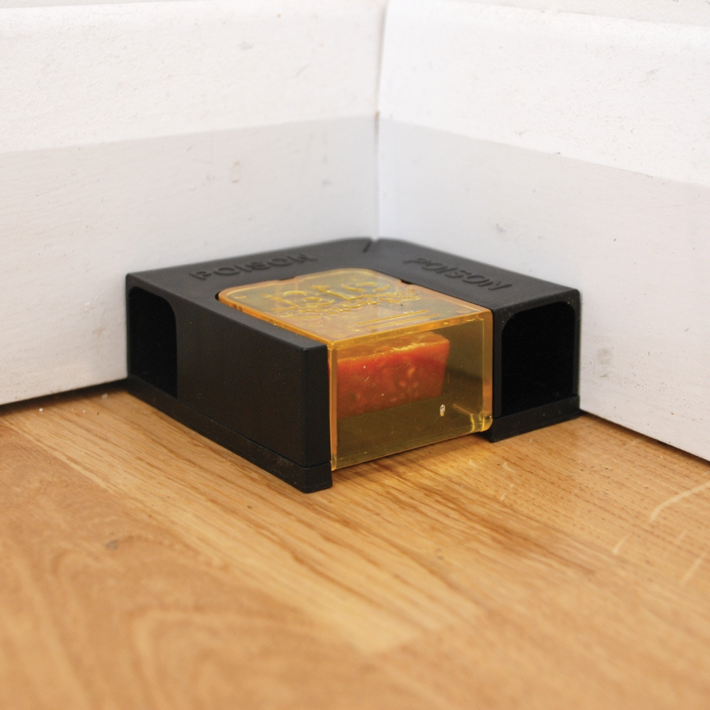 The Big Cheese Block Bait Mouse Killer Kit Twinpack