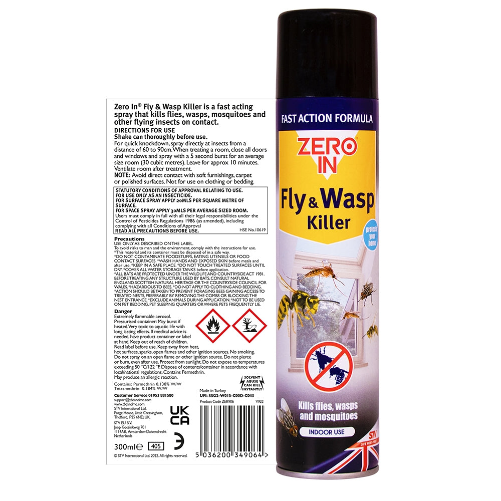 Zero In Fly & Wasp Killer