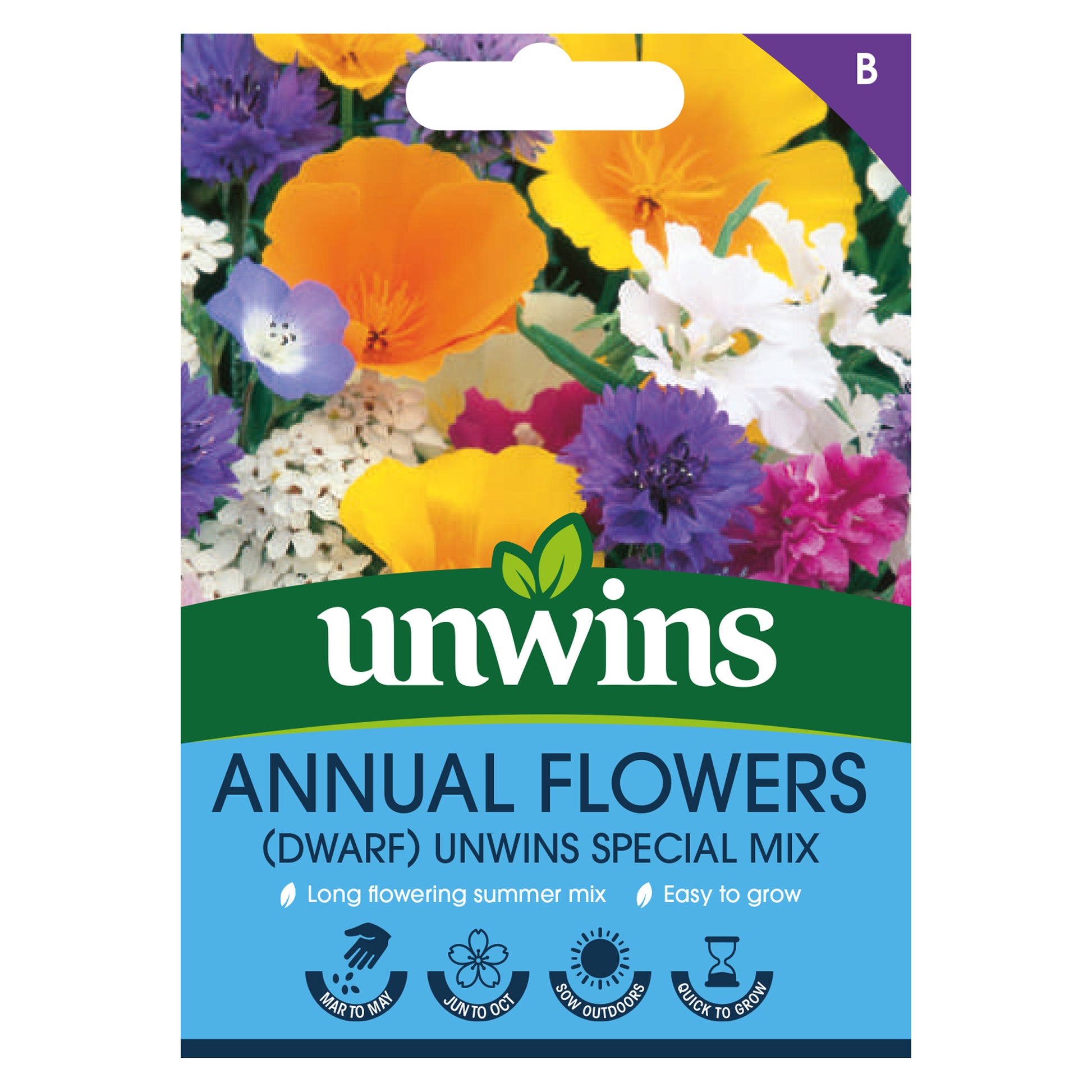 Unwins Easy Annuals Seed Bundle for Beginners