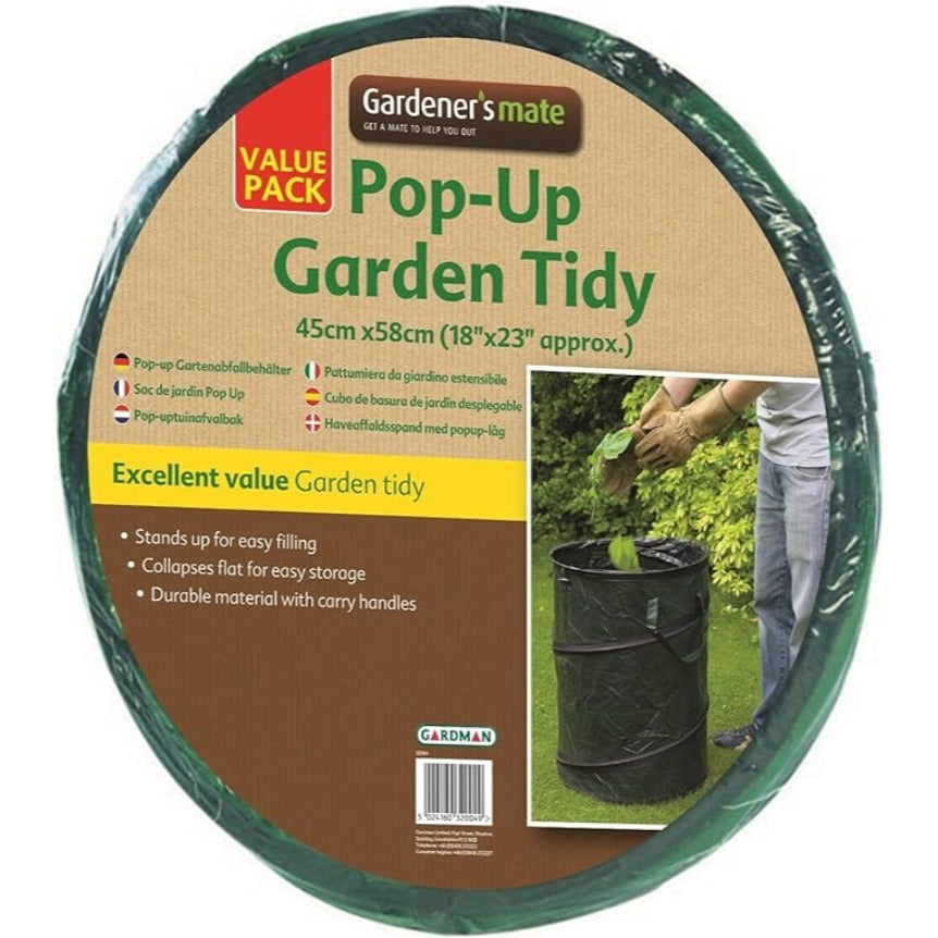 Gardman Gardner's Mate Pop-Up Garden Tidy 45cm x 55cm