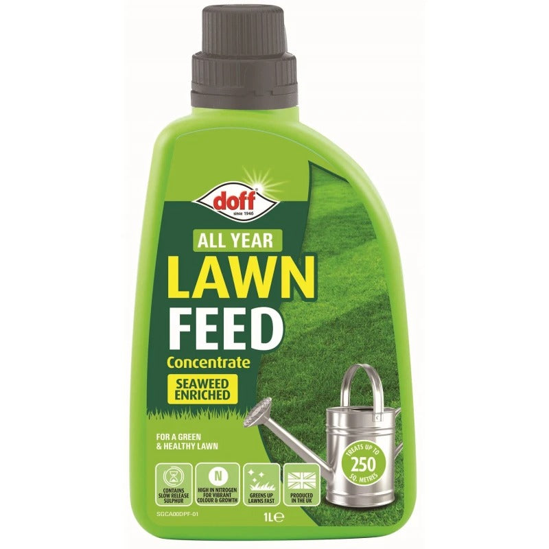 Doff All Year Lawn Feed Concentrate - 1 Litre