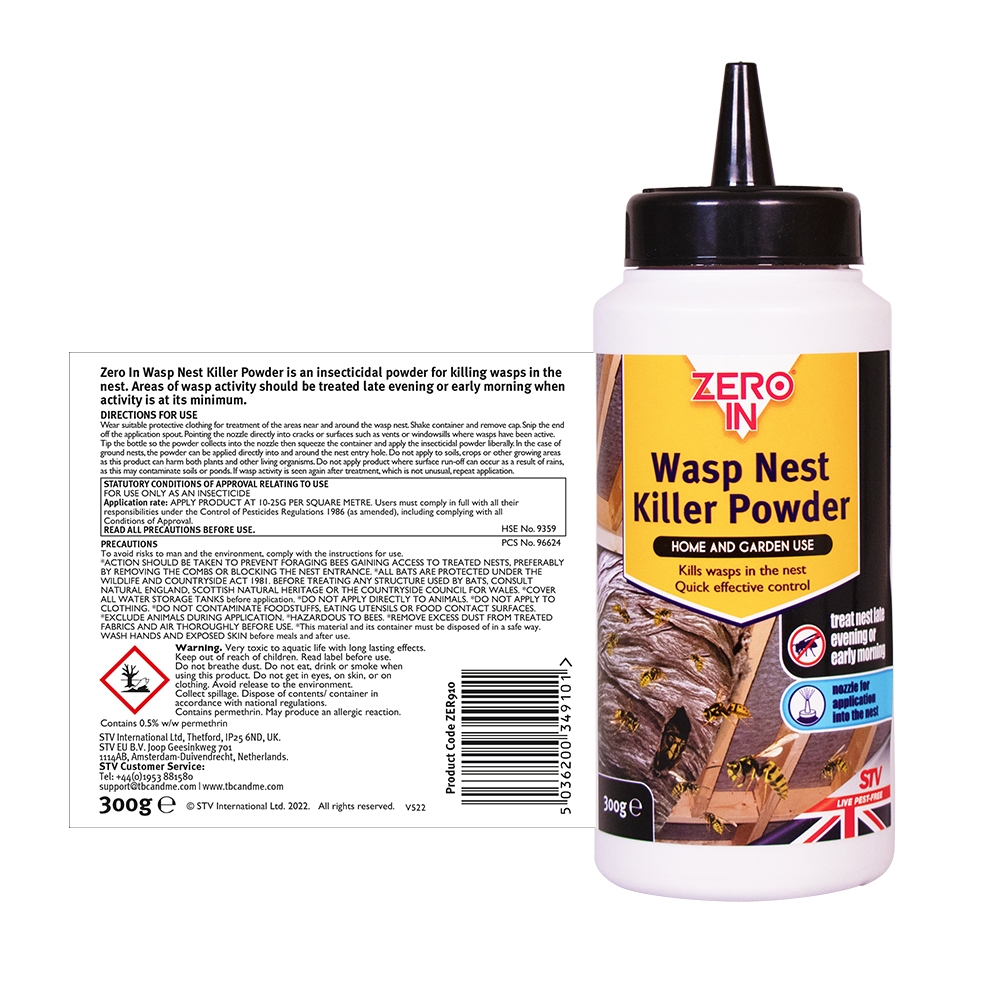 Zero In Wasp Nest Killer Powder - 300g