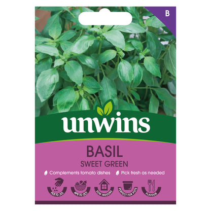 Herb Basil Sweet Green