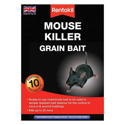 Rentokil Mouse Killer Grain Bait Sachets