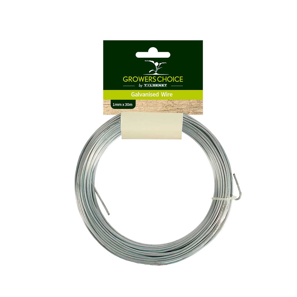 Growers Choice Galvanised Wire Coil 30m