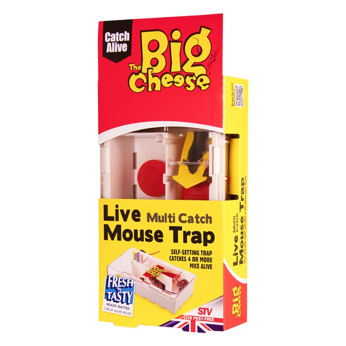 The Big Cheese Live Multi-Catch Mouse Trap