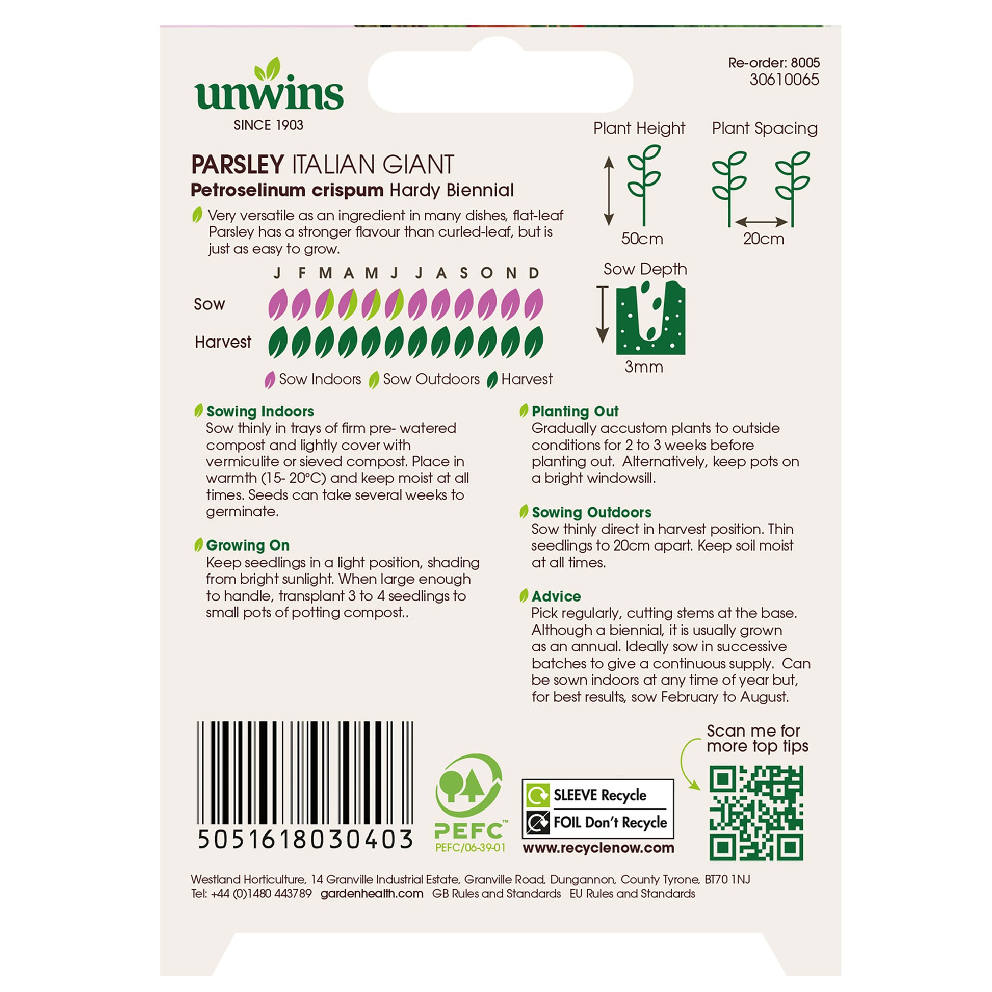 Unwins Seeds - Organic