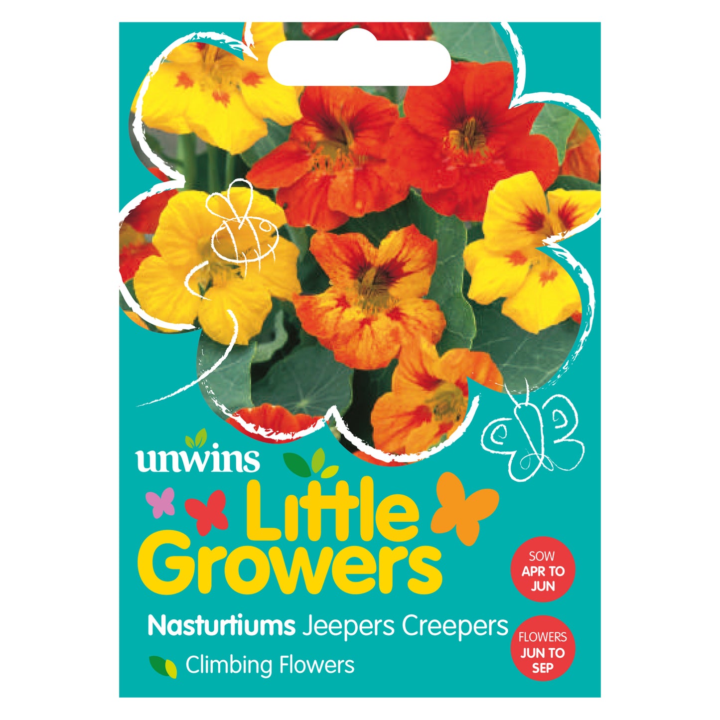 Little Growers Nasturtium Jeepers Creepers