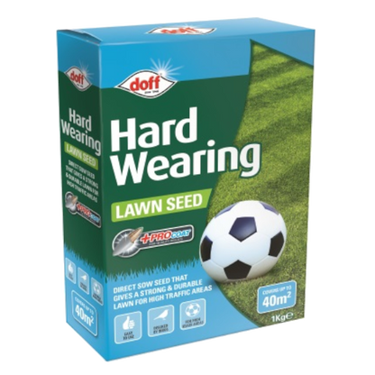 Doff Hardwearing Lawn Seed With Procoat