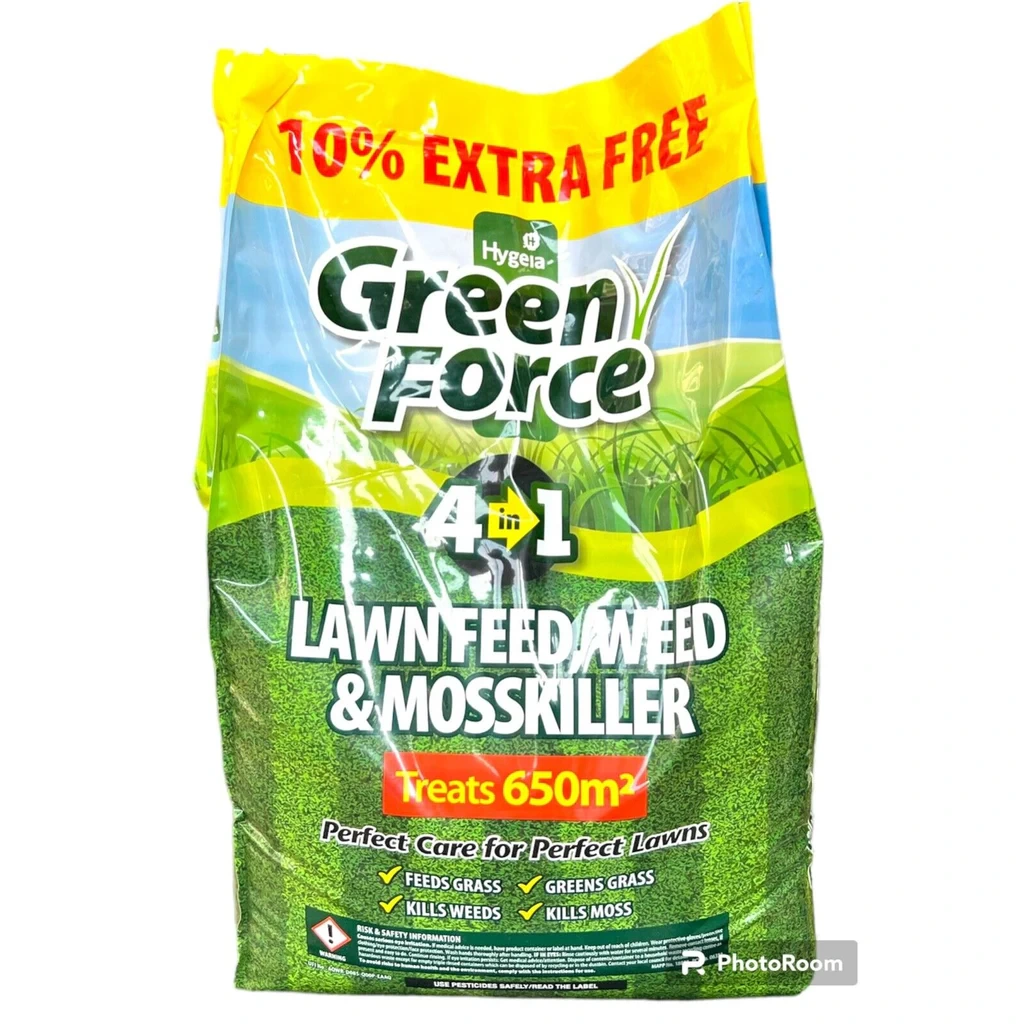 Green Force 4in1 Lawn Feed Weed & Moss Killer