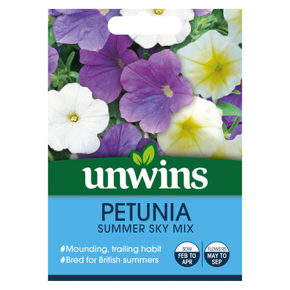 Petunia Summer Sky Mix