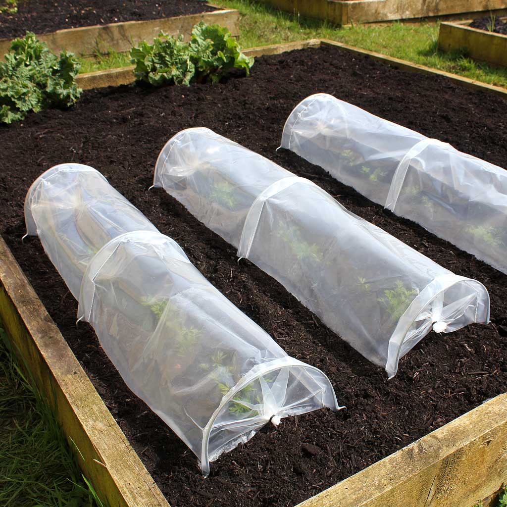 Haxnicks Easy Seedling Tunnel L80cm W18cm H12cm 3pk
