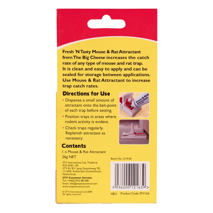 The Big Cheese Mouse & Rat Attractant 26g