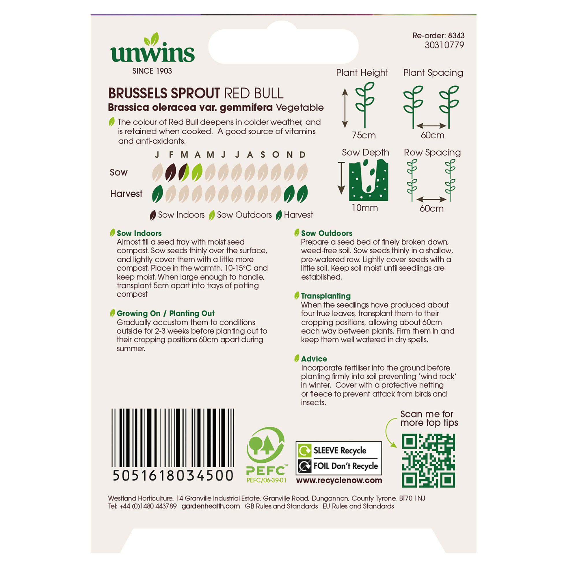 Unwins Brassica Family Seed Bundle
