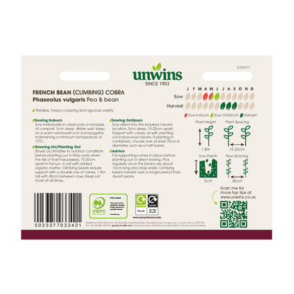 French Bean (Climbing) Cobra