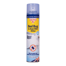 Zero In Bed Bug & Dust Mite Killer - 300ml Aerosol