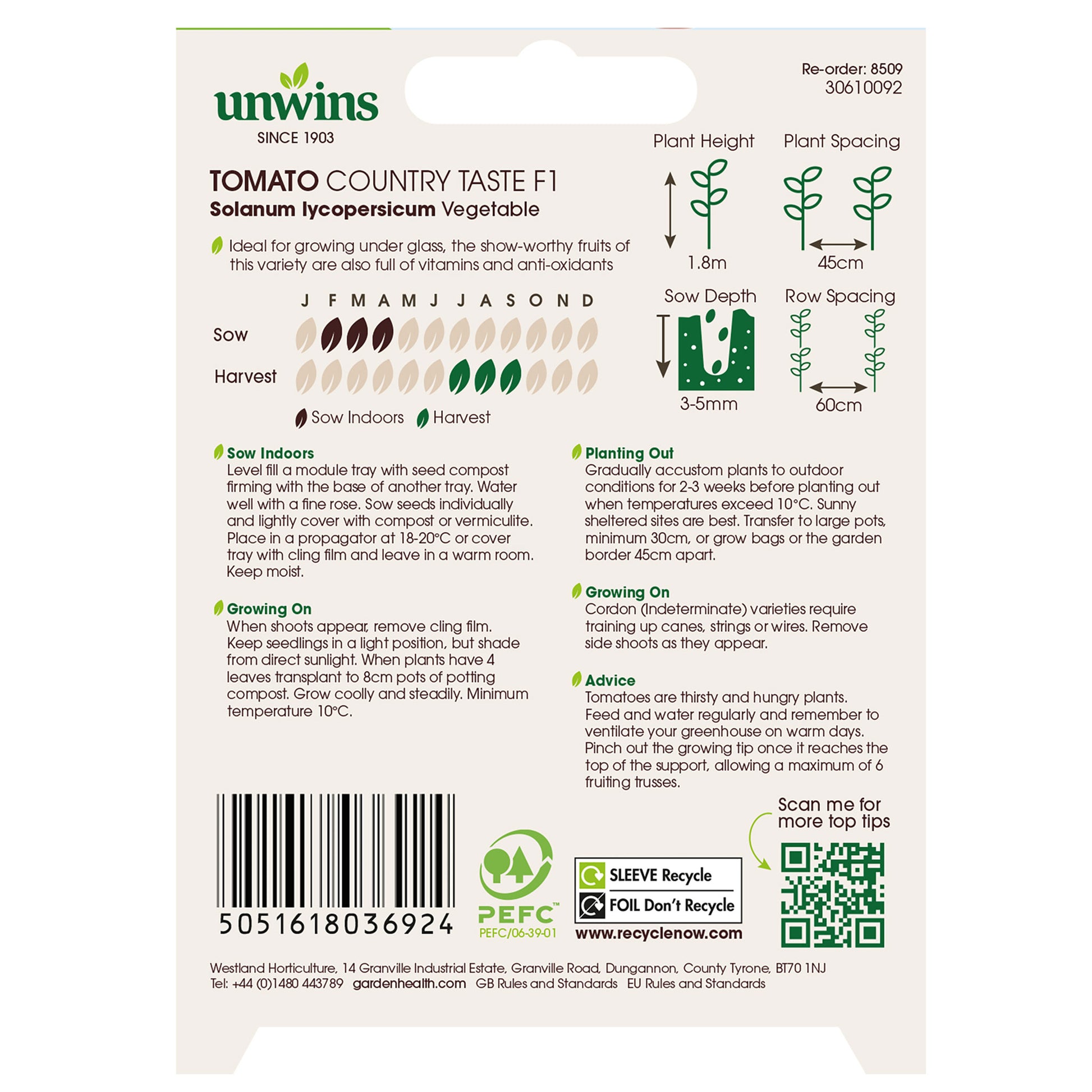 Unwins Seeds - Organic