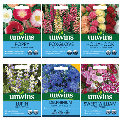 Unwins Cottage Flower Seed Bundle