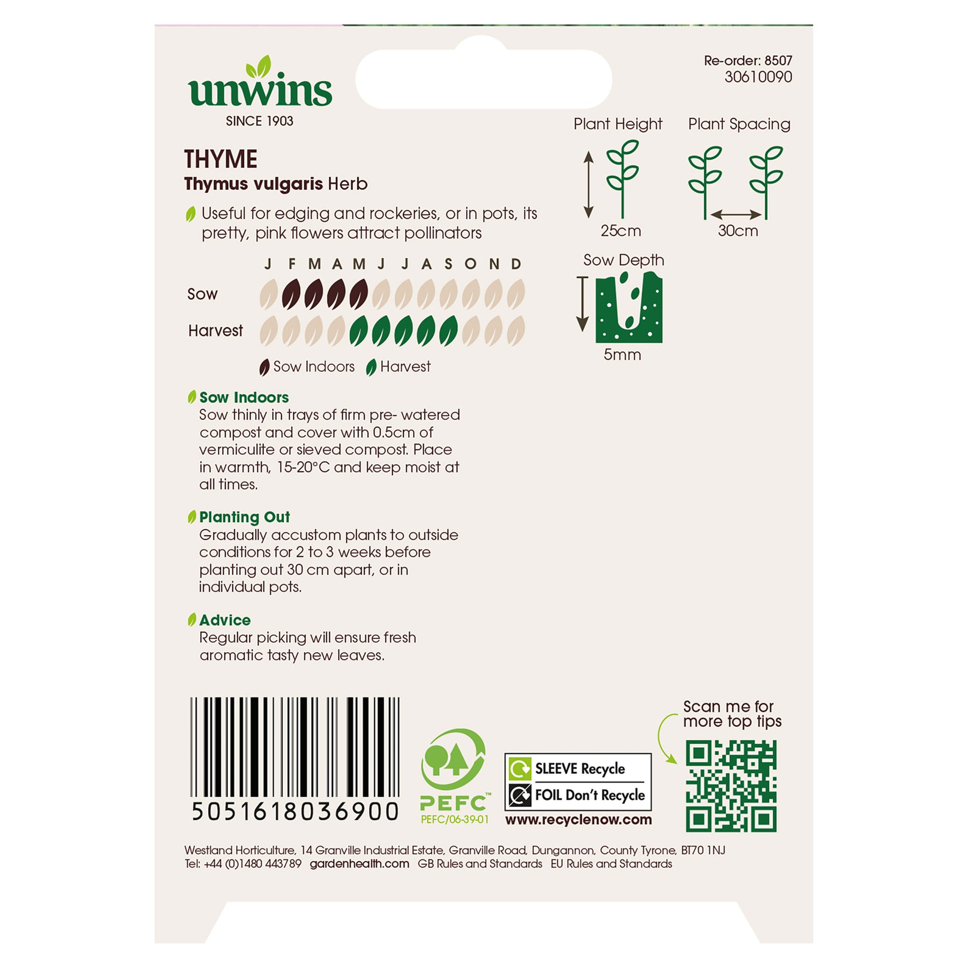 Unwins Seeds - Organic