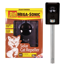 The Big Cheese Mega-Sonic® Solar Cat Repeller