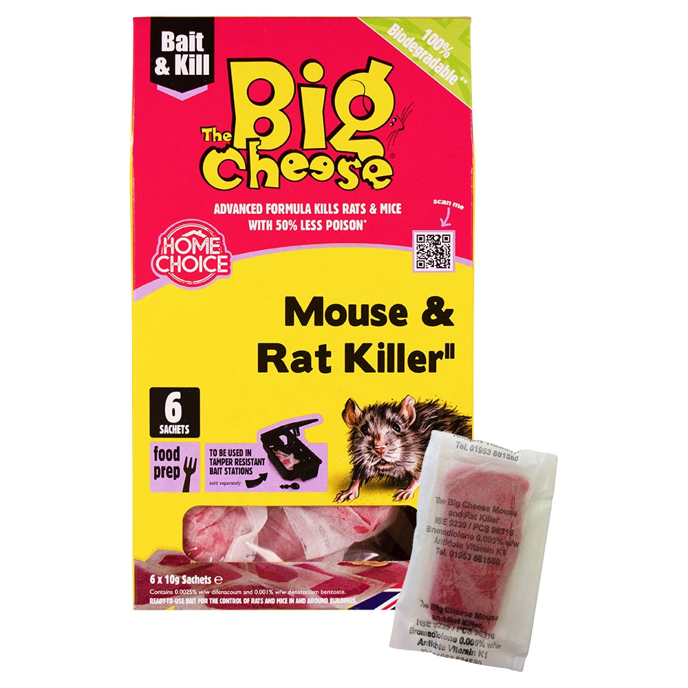 The Big Cheese Mouse & Rat Killer Pasta Sachet