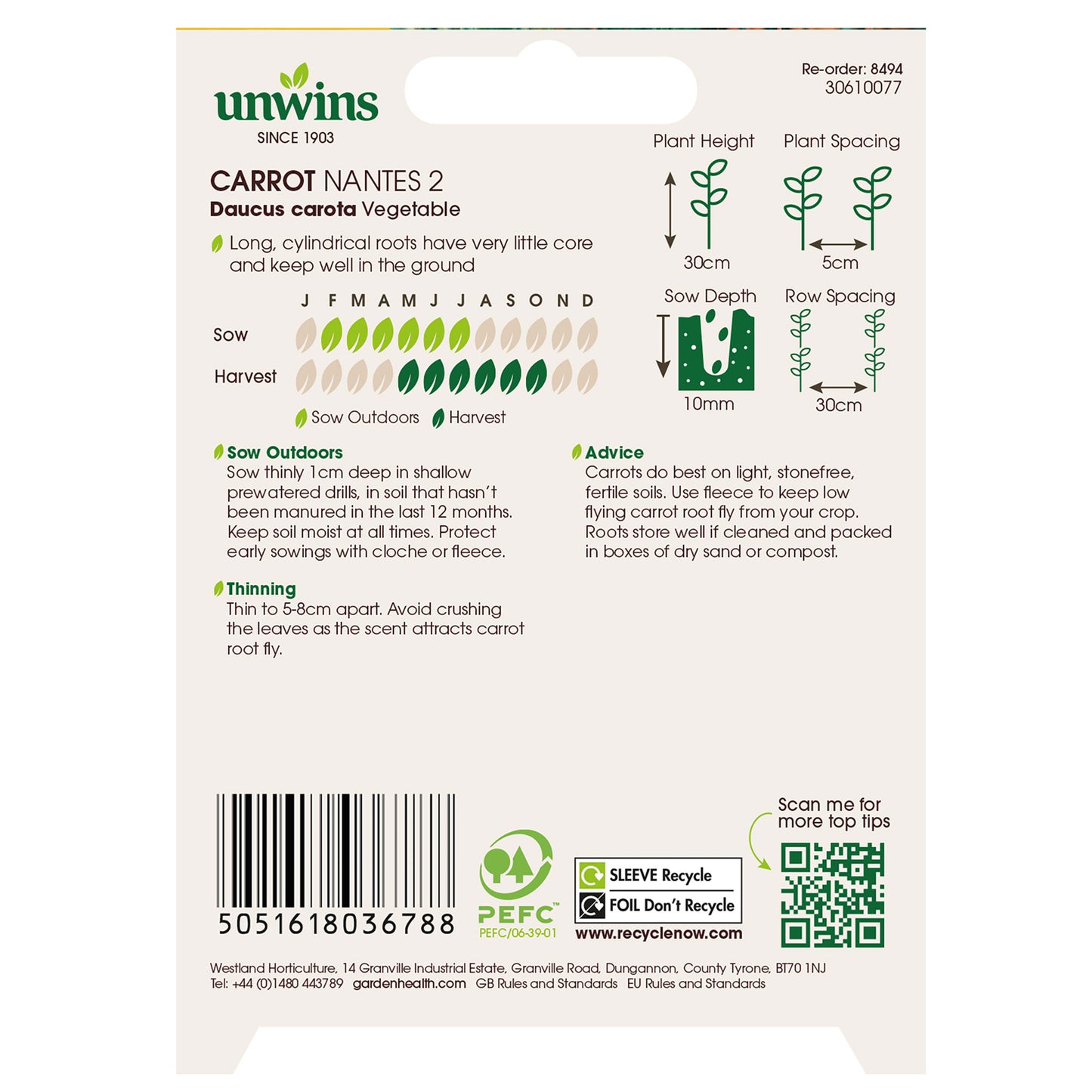 Unwins Seeds - Organic