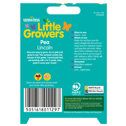 Little Growers Pea Lincoln