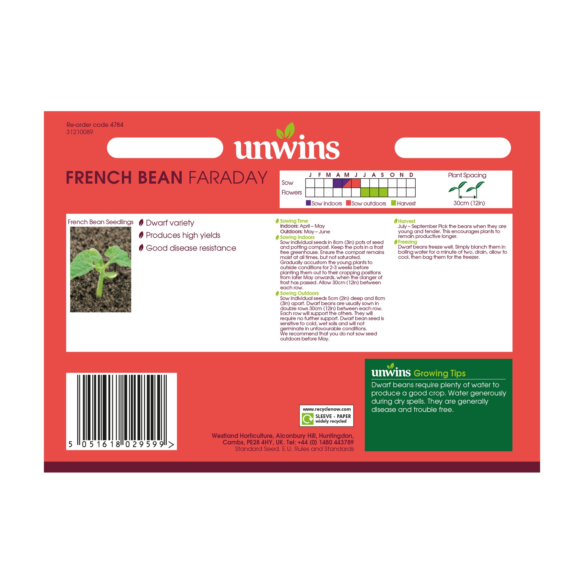 French Bean (Dwarf) Faraday