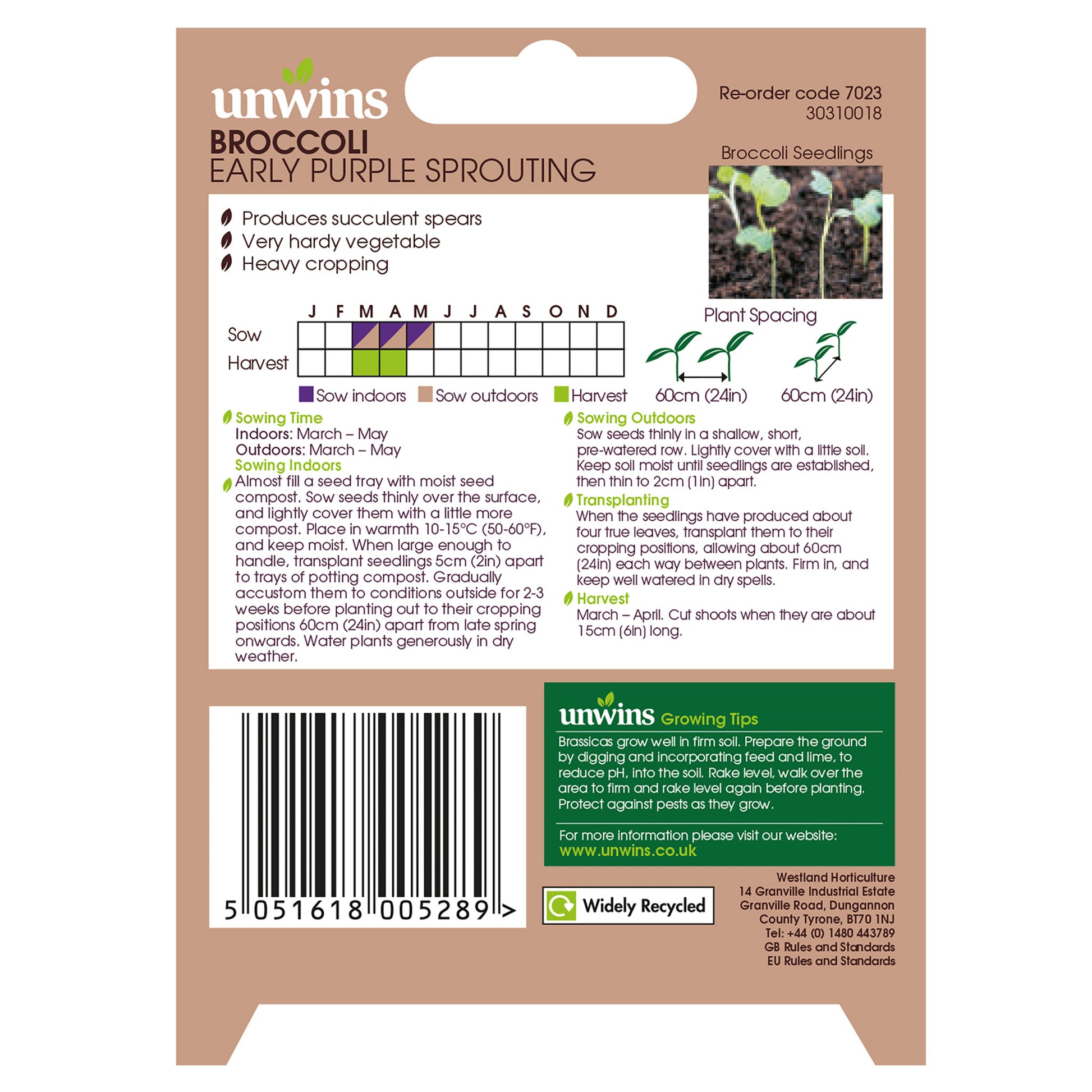 Unwins Brassica Family Seed Bundle