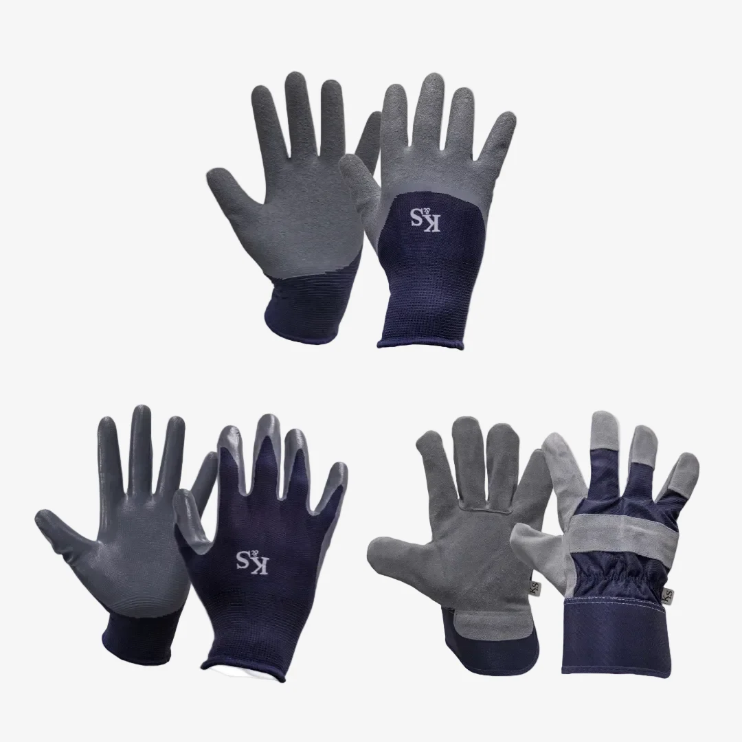 Kent & Stowe All Round Triple Pack Gloves Navy