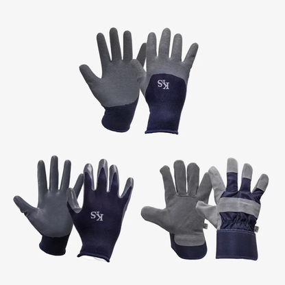 Kent & Stowe All Round Triple Pack Gloves Navy