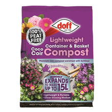 Doff Lightweight Container & Basket Compost - 15 Litre