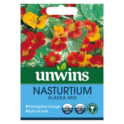 Unwins Nasturtium Seed Lovers Bundle