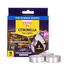 Zero In Citronella Tealight 18-Pack