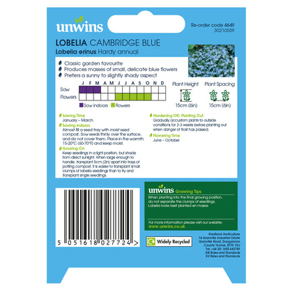 Unwins Cool Tone Seed Bundle