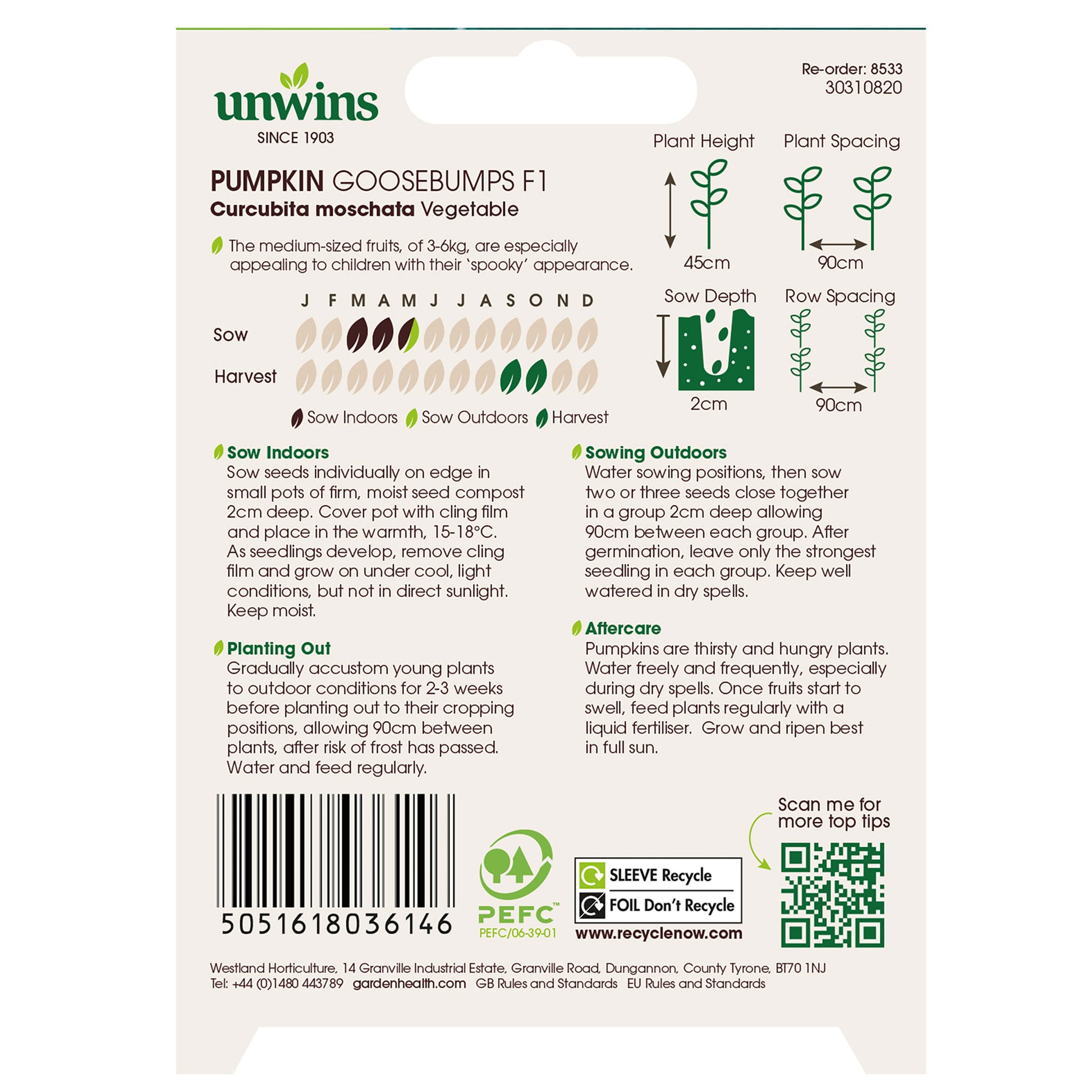 Pumpkin Goosebumps F1