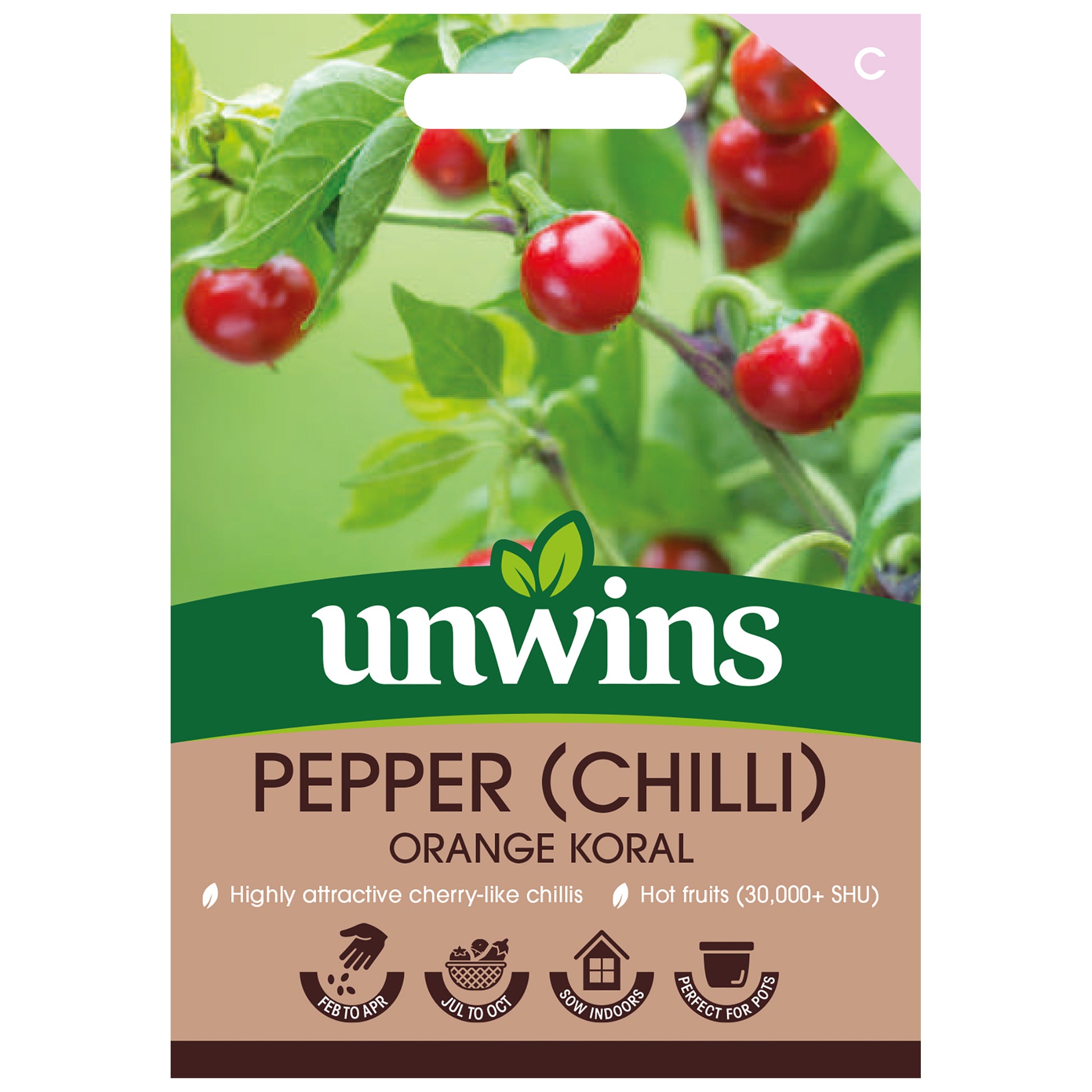 Pepper (Chilli) Orange Koral