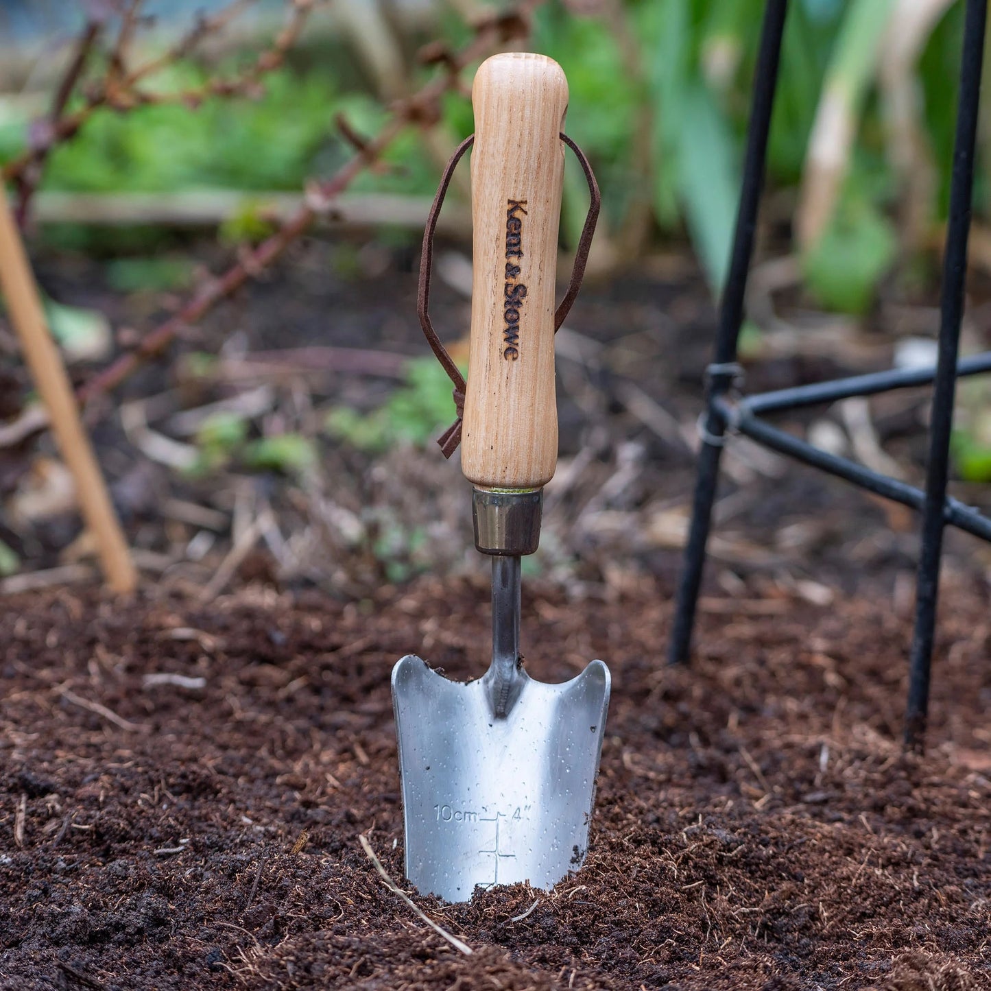 Kent & Stowe Stainless Steel Hand Transplanting Trowel