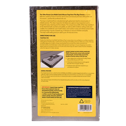 The Big Cheese Ultra Power Live Multi-Catch Mouse Trap